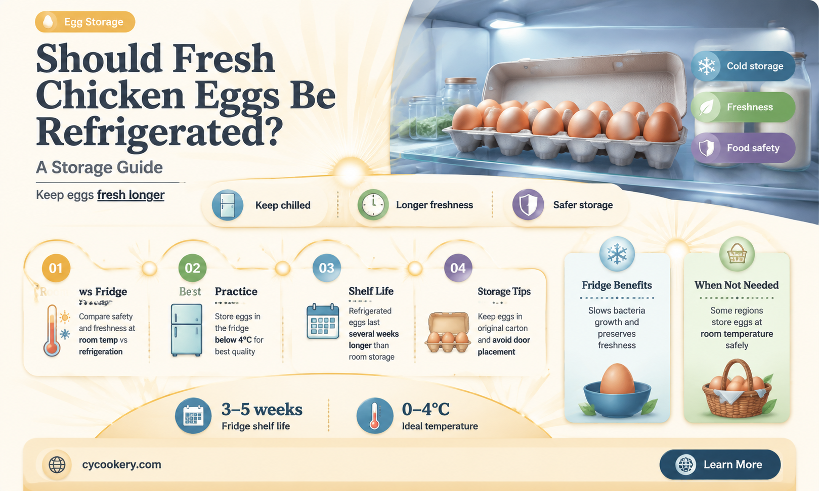 are fresh chicken eggs supposed to be refrigerated