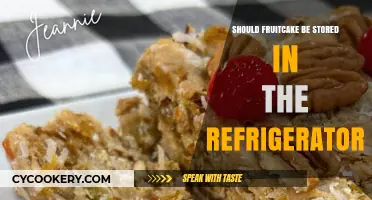 Fruitcake Storage: Should It Be Refrigerated or Kept at Room Temperature?