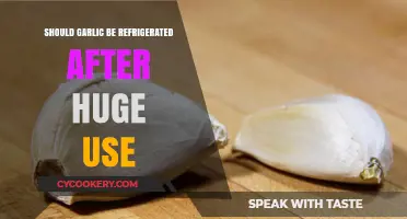 Should Garlic Be Refrigerated After Heavy Use? Expert Tips