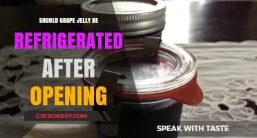Should Grape Jelly Be Refrigerated After Opening? A Guide
