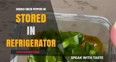 Should Green Peppers Be Refrigerated? Storage Tips for Freshness