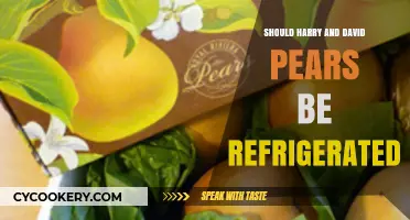 Should Harry and David Pears Be Refrigerated? Storage Tips Revealed