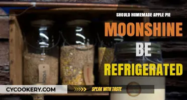 Refrigerate or Not? Storing Homemade Apple Pie Moonshine Safely