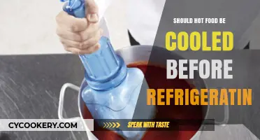 Cooling Hot Food Before Refrigerating: Safety Tips and Best Practices