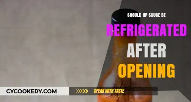 Should HP Sauce Be Refrigerated After Opening? A Guide