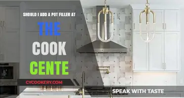Pot Filler at Cook Center: Convenience or Clutter? Weighing Pros and Cons