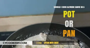 Pot or Pan: Best Way to Cook Alfredo Sauce