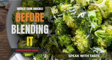 Blending Broccoli: Cook or Not?