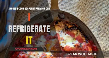 Eggplant Parm: Cook Now or Refrigerate for Later? Tips Inside