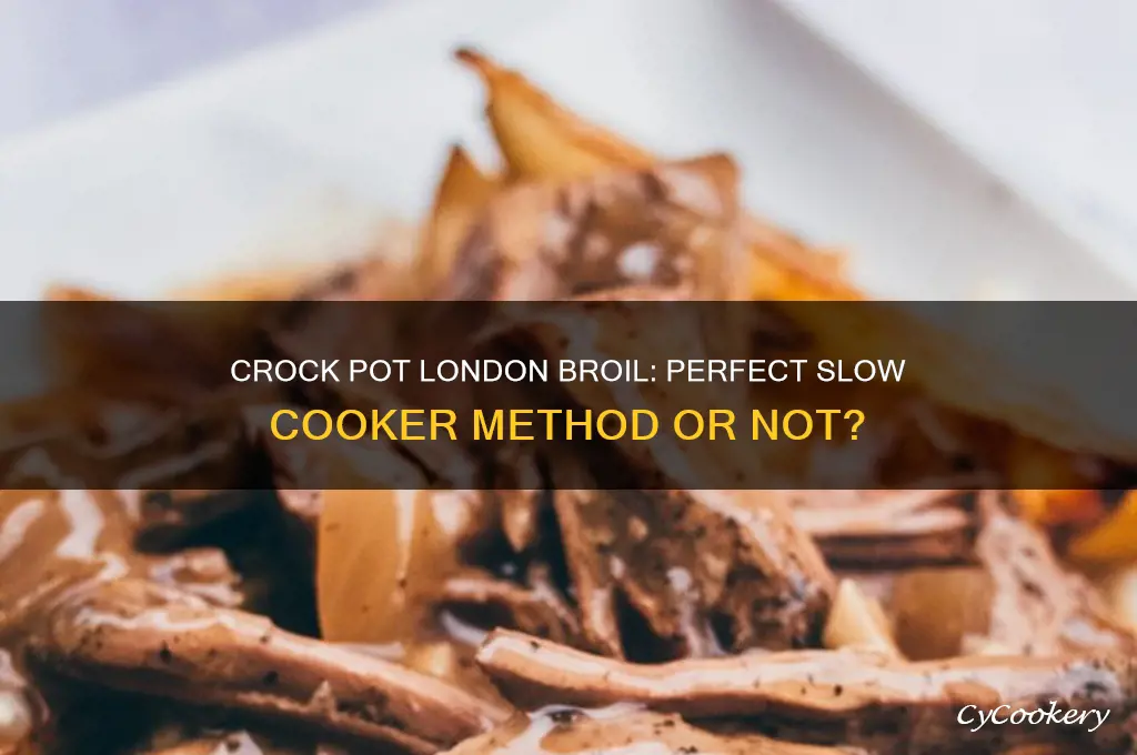 should I cook london broil in the crock pot