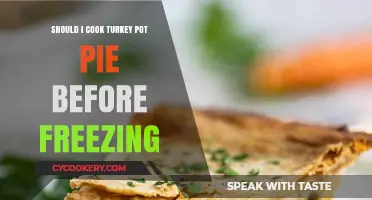 Cook Before Freezing: Turkey Pot Pie Prep Tips