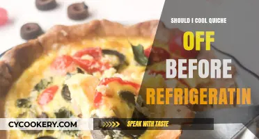 Cooling Quiche: Should You Let It Rest Before Refrigerating?