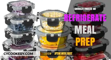 Freeze or Refrigerate: Optimal Meal Prep Storage Guide for Freshness