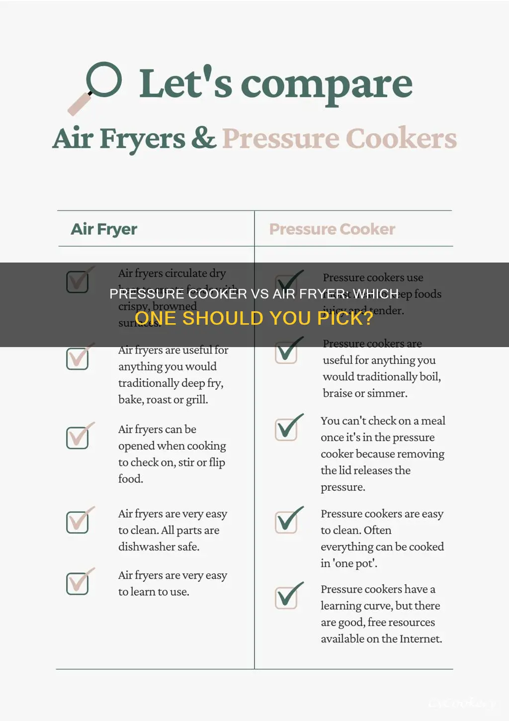 should i get a pressure cooker or air fryer