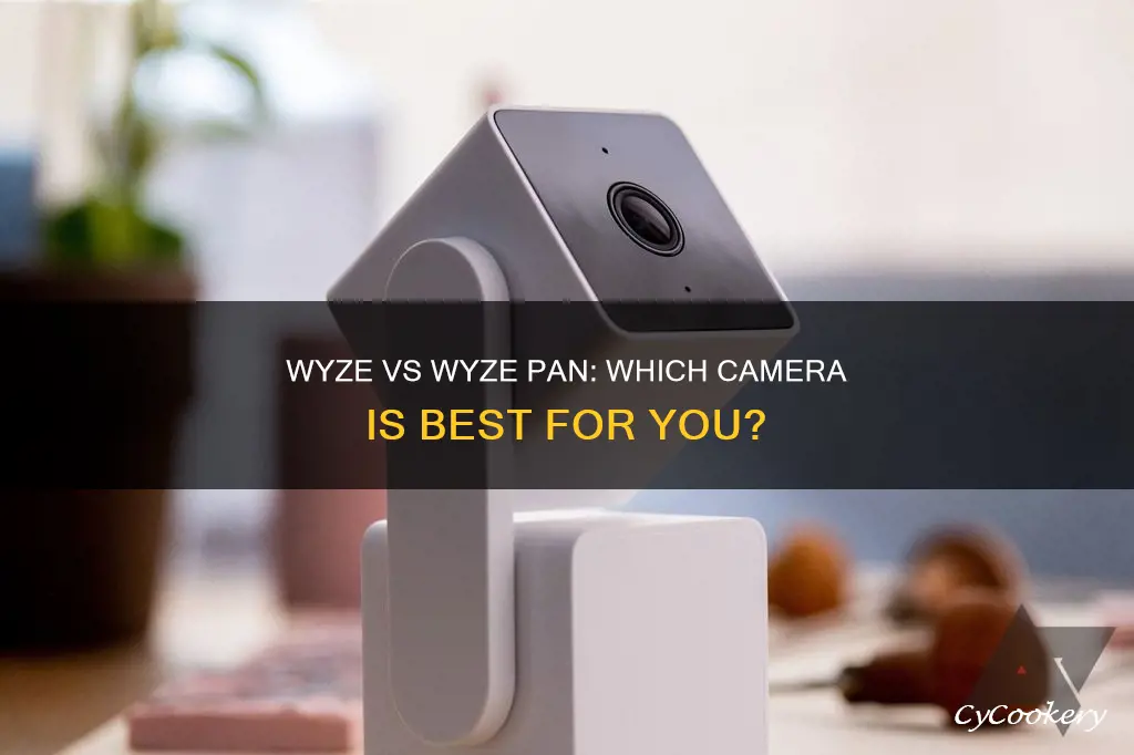 should I get wyze camera or wyze pan camera