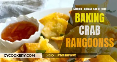 Greasing Pans for Crab Rangoon: To Grease or Not?