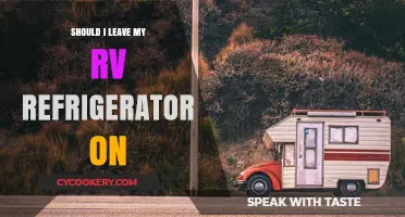 Should You Leave Your RV Refrigerator On? Pros, Cons, and Tips