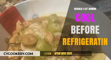 Cooling Gumbo: Should You Wait Before Refrigerating for Best Results?