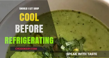 Cooling Soup Safely: Should You Wait Before Refrigerating Leftovers?
