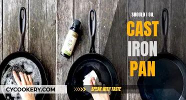 Cast Iron Pan Maintenance: Oil or No Oil?