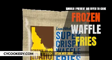 Air Fryer Hack: Frozen Waffle Fries, Preheat or Not?