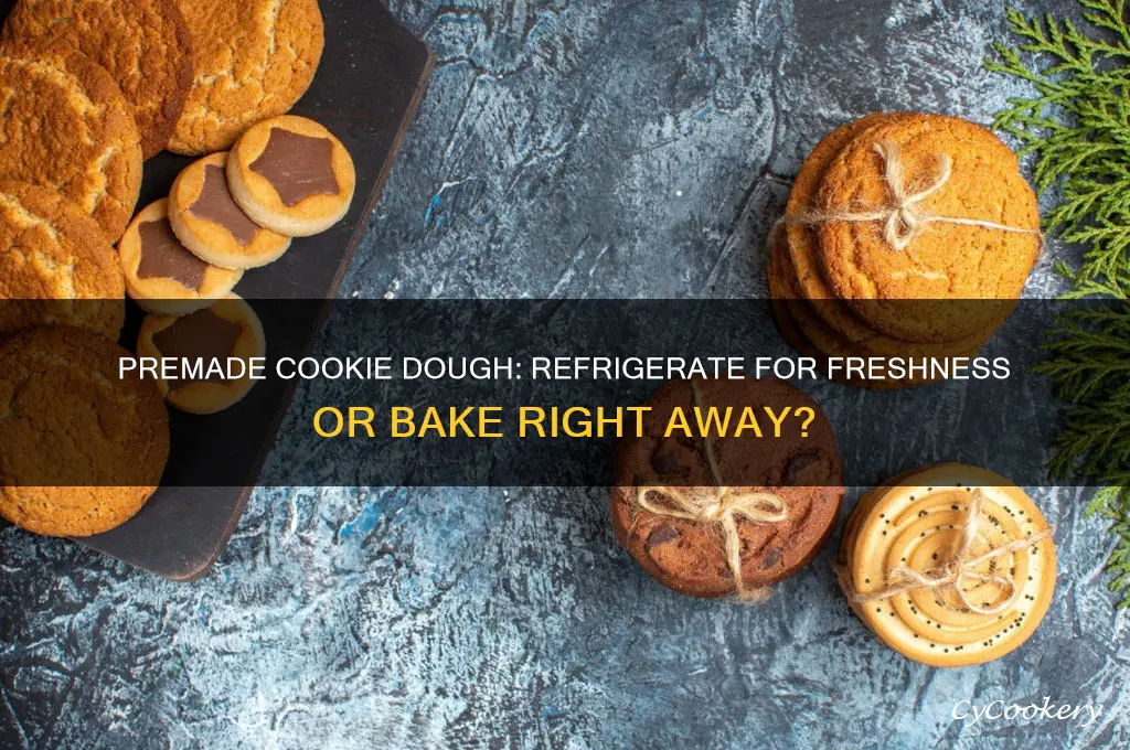 should i premake cookie dough and refrigerate