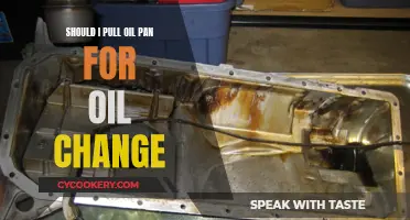 Oil Pan Removal: Necessary for an Oil Change?