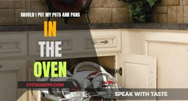 Oven Storage: Pots and Pans?