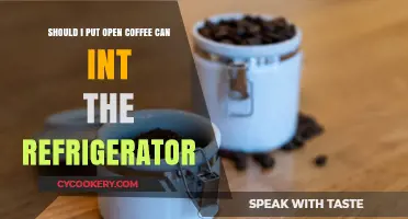 Should You Refrigerate Open Coffee Cans? Pros, Cons, and Best Practices