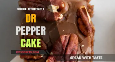 Should You Refrigerate Dr Pepper Cake? Tips for Freshness