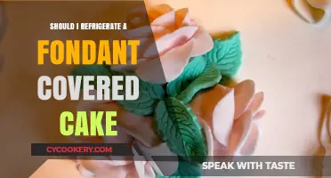 Should Fondant Cakes Be Refrigerated? Tips for Perfect Storage
