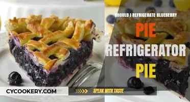 Should You Refrigerate Blueberry Pie? Storage Tips for Freshness