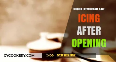 Refrigerate Cake Icing After Opening: Essential Tips for Freshness and Flavor