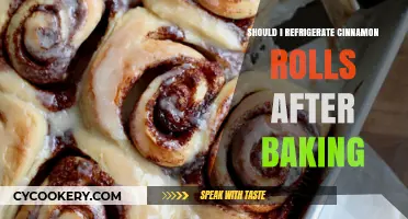 Refrigerating Cinnamon Rolls: Post-Baking Storage Tips for Freshness