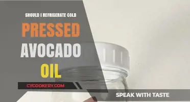 Should You Refrigerate Cold-Pressed Avocado Oil? Storage Tips Revealed