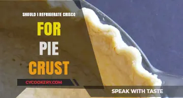Refrigerate Crisco for Pie Crust? Essential Tips for Perfect Results