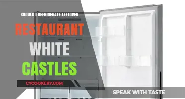 Refrigerating Leftover White Castle Sliders: Best Practices for Freshness