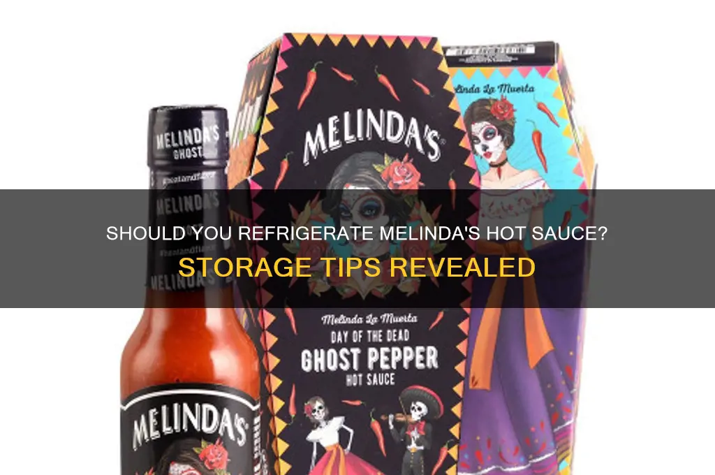 should i refrigerate melinda