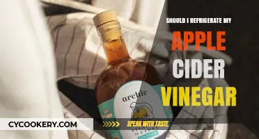 Should You Refrigerate Apple Cider Vinegar? Storage Tips Revealed
