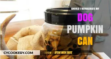Should You Refrigerate Canned Pumpkin for Your Dog? Tips and Advice