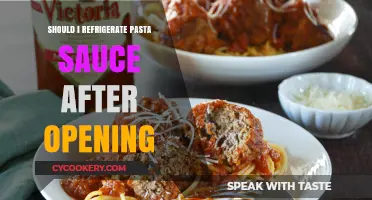 Refrigerate Pasta Sauce After Opening: Essential Tips for Freshness