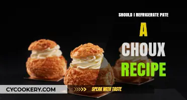 Refrigerating Pate a Choux: Essential Tips for Perfect Pastry Results