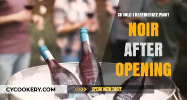 Refrigerate Pinot Noir After Opening? A Wine Lover's Dilemma