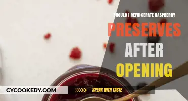 Should You Refrigerate Raspberry Preserves After Opening? Expert Tips