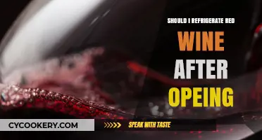 Should You Refrigerate Red Wine After Opening? Expert Tips