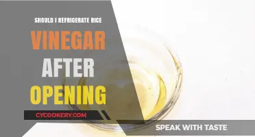 Refrigerate Rice Vinegar After Opening: Essential Tips for Freshness