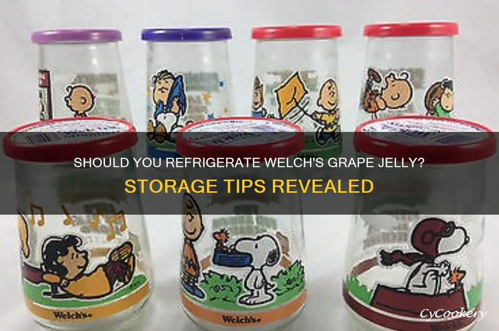 should i refrigerate welch