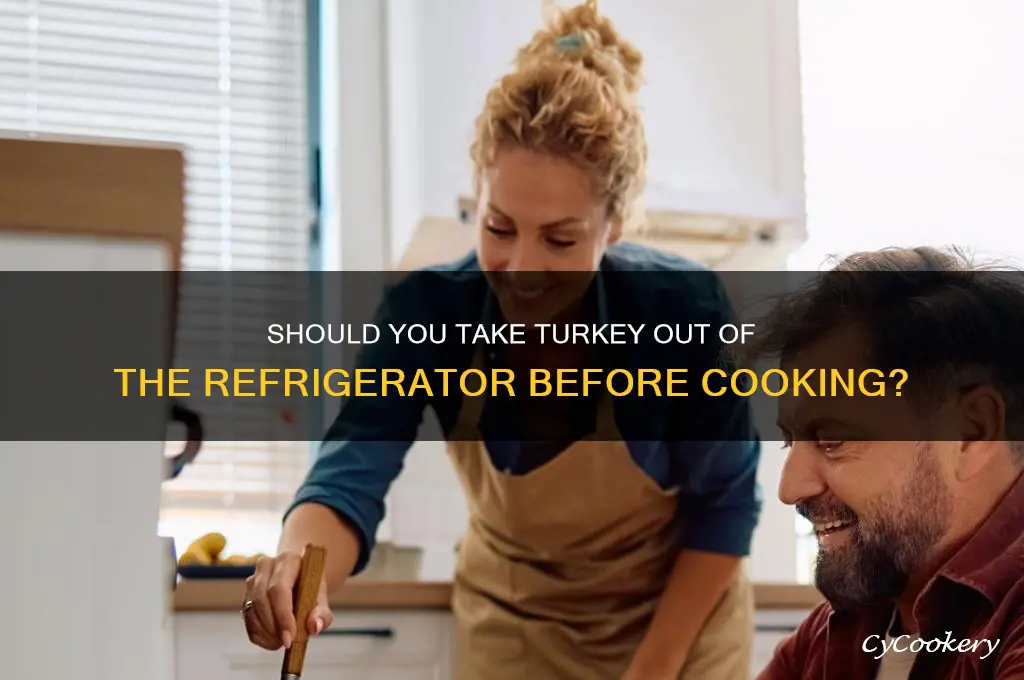 should i take turkey out of refrigerator