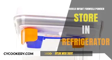 Should Infant Formula Powder Be Refrigerated? Expert Tips for Safe Storage