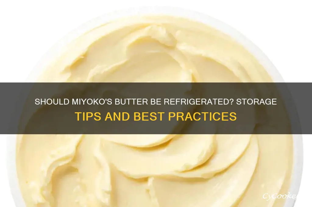should it be refrigerated miyoko